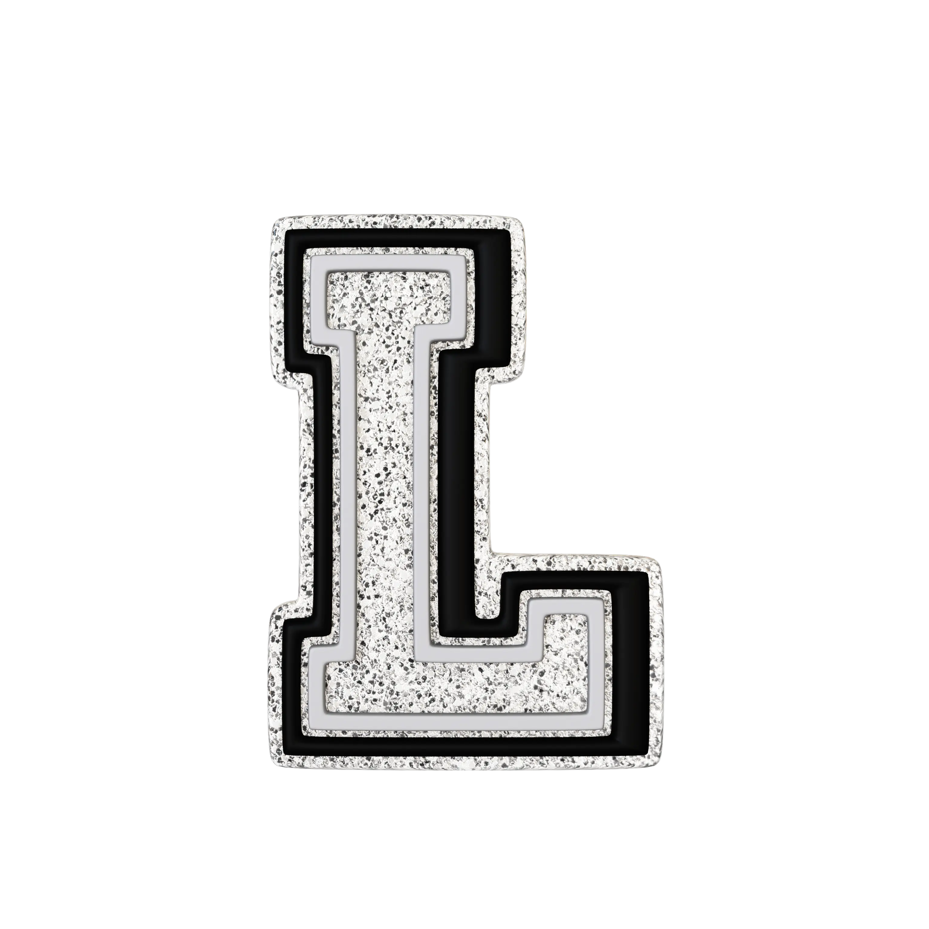 Silver Letter L