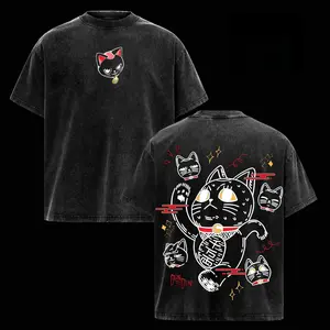 Turbo Granny T-Shirt Dandadan Anime Graphic Tee Acid Washed Oversized Soft Cotton Shirt Streetwear Creepy Aesthetic Shirt Gift for Manga Fans