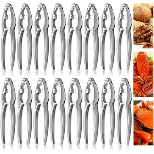 Crab Crackers and Tools, 16 count Lobster Crackers Crab Crackers Sets Seafood Tools Set Nut Crackers Tools