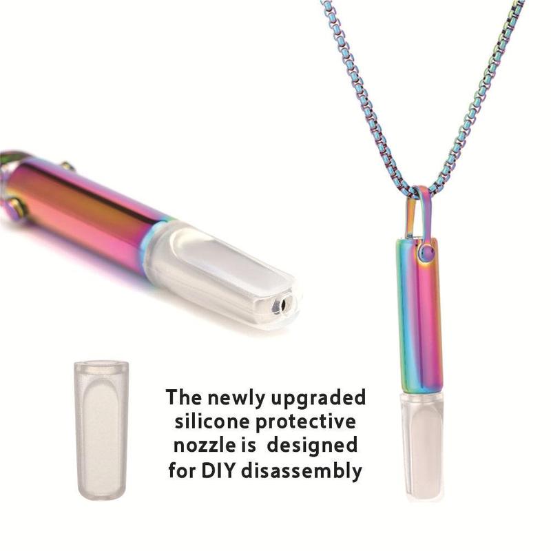 QS2230 Breathing Resistance Necklace Built-in Cotton Core Meditation Jewelry