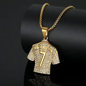 Personality Hip Hop style men's necklace