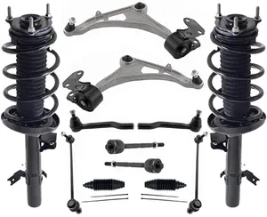 Front Struts Control Arms Tie Rods & Links For Passport 19-23 Front Wheel Drive