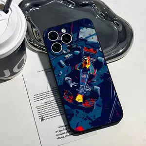 Formular 1 F1 Redbull Racing Protective Phone Case for iPhone 17 Air 16 15 14 13 12mini 11 Pro Max Plus XR XS Black Soft Silicone Cover