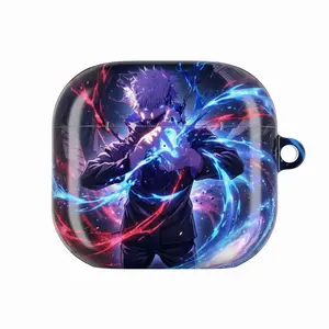 Gojo Satoru AirPods Case, Jujutsu Kaisen AirPods Pro Case, Anime AirPod Cover, Gojo AirPods Pro 2 Case, Cute Manga AirPods Case, Shockproof Silicone AirPods Cover, Cool Anime Accessories for AirPods, Protective Wireless