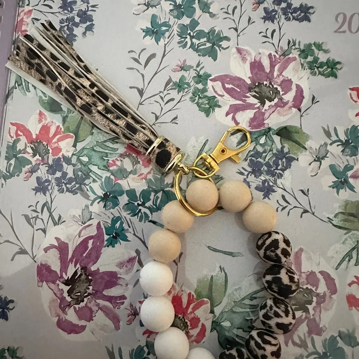 Cheetah Wristlet.