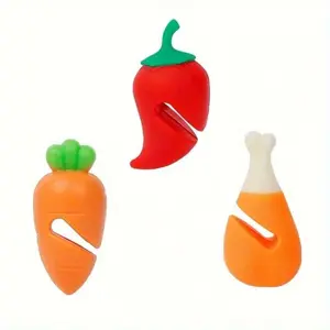 Silicone Pot Lid Holder, 3 Counts/set Heat-resistant Silicone Pot Lid Holder, Anti-spill Rack, Durable Kitchen Gadget for Easy Cooking and Serving, Cookware