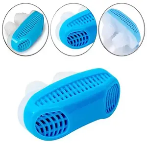 2 in 1 Anti Snoring Amp Air Purifier Relieve Nasal Congestion Snoring Device Ventilation Anti-snoring Anti Snore Nose Clip