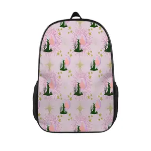 Wicked Witch Edition✨17" Waterproof Lightweight Backpack | Adjustable Padded Straps + Side Pockets | Back to School & Travel Essential🔥All-in-One Durable Bag🎒