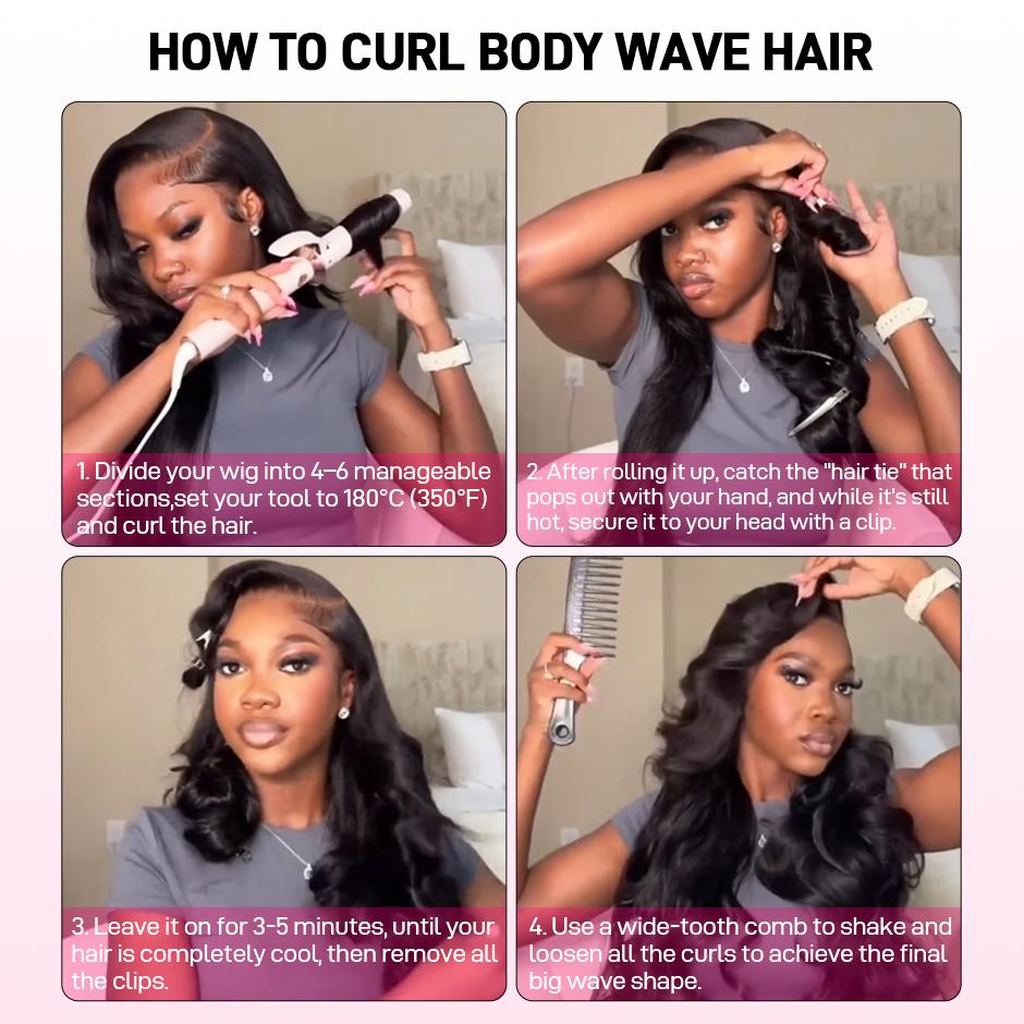 【HOT】FORGIRL FOREVER 13x6 Body Wave Wear Go Glueless Wig With Drawstring Effortless Install Ear To Ear Pre-Cut Straight Lace Frontal Wig Beginner Friendly