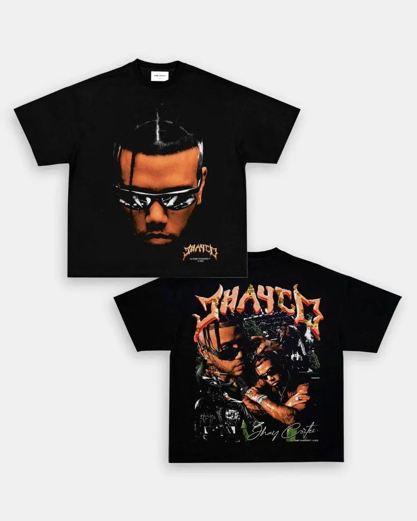 Women's Cotton Basic Short-Sleeve Round Neck Digital Print T-Shirt - Jhayco Vintage Reggaeton Star Graphic Top, Latin Music Fan Gift, Available in 2xl, 3xl, 5xl