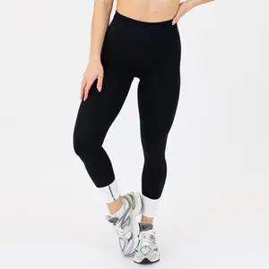 Ankle Dip Legging 25"- No Front Seam - High Rise