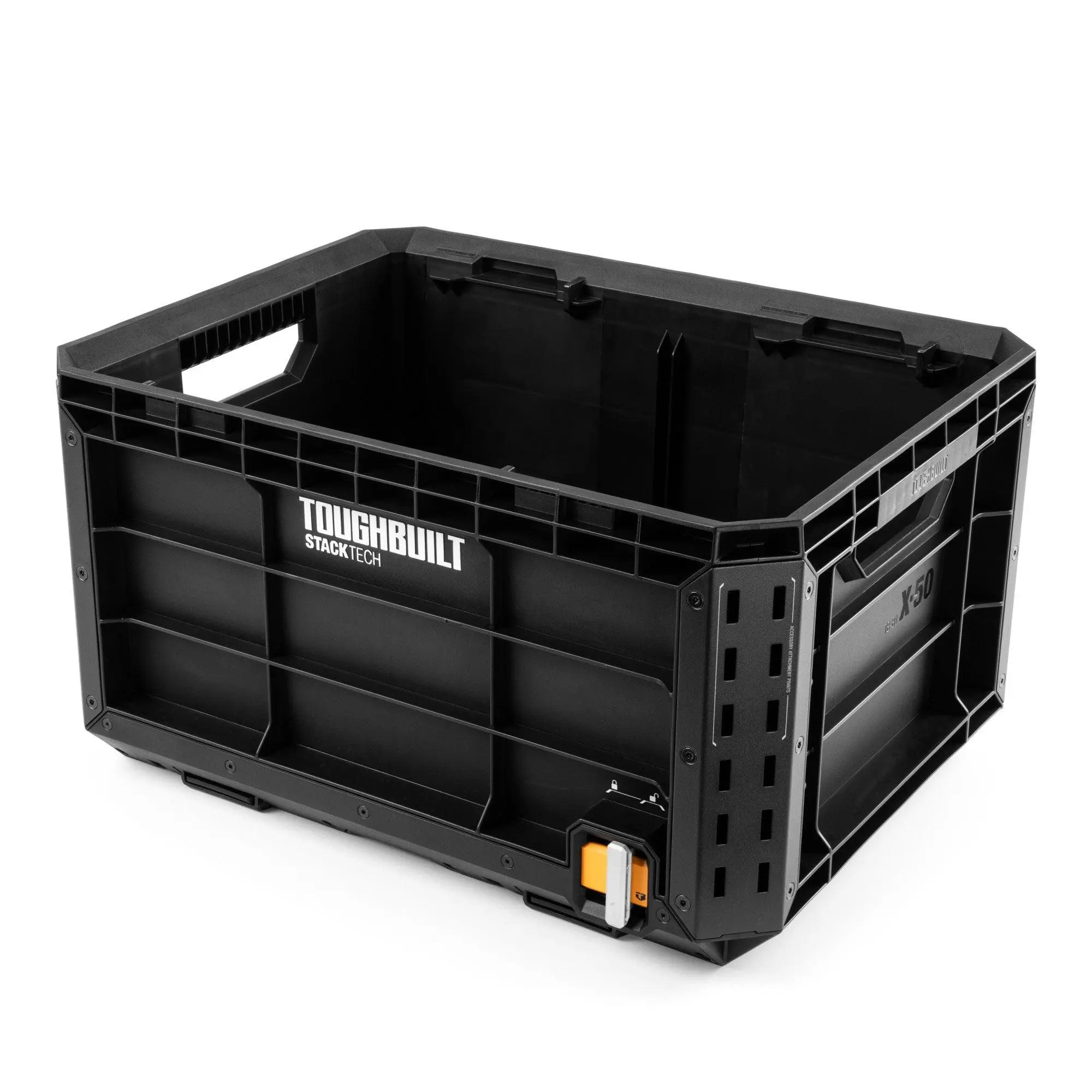 ToughBuilt StackTech Tool Crate with Auto-Locking Interface & Large Capacity ToughBuilt StackTech Tool Crate with Auto-Locking Interface & Large Capacity