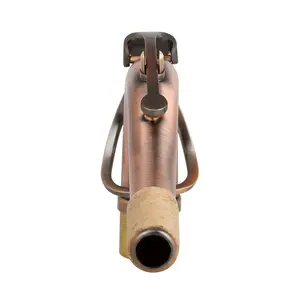 Vintage Copper Finish Brass B-Flat Saxophone Neck, High-Quality Musical Instrument Accessory, Durable Construction, Perfect for Musicians