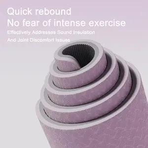 Non-Slip Thick for Yoga Mat with Alignment Mark, Large Size 72"L X 31.5"W X 0.23"Th, Anti-Tear Exercise And Fitness Mat for Yoga, Pilates And Floor Workouts