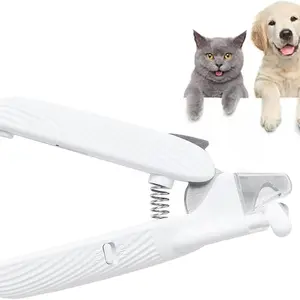 2 IN 1 Pet Nail Clipper - Beginner-Friendly Design, with LED Light for Pets with Light-Colored Nails, Precise Cat & Dog Nail Trimmer for Safe Use