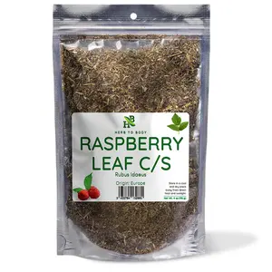 Herb To Body Raspberry Leaf C/S | Cut & Sifted | Rubus Idaeus | Wildcrafted | 4oz Tea Beverage