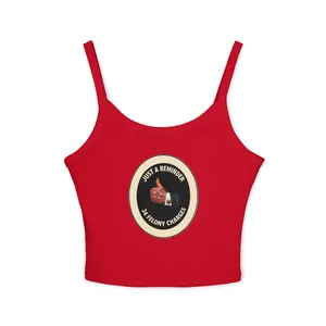 Reminder of Trump's 34 Felony Charges | Political Statement Tank Top - anti-MAGA, anti-Trump, pro-democracy, law and order, justice for all, political protest tank for women, gift for women