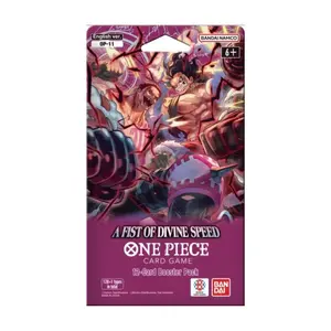 One Piece OP11 A Fist of Divine Speed Sleeved Booster Pack - 12 Cards Per Pack