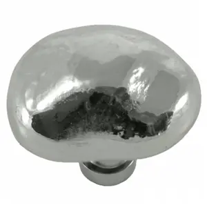 Strategic Brands  1.05 in. Polished Nickel Potato Knob