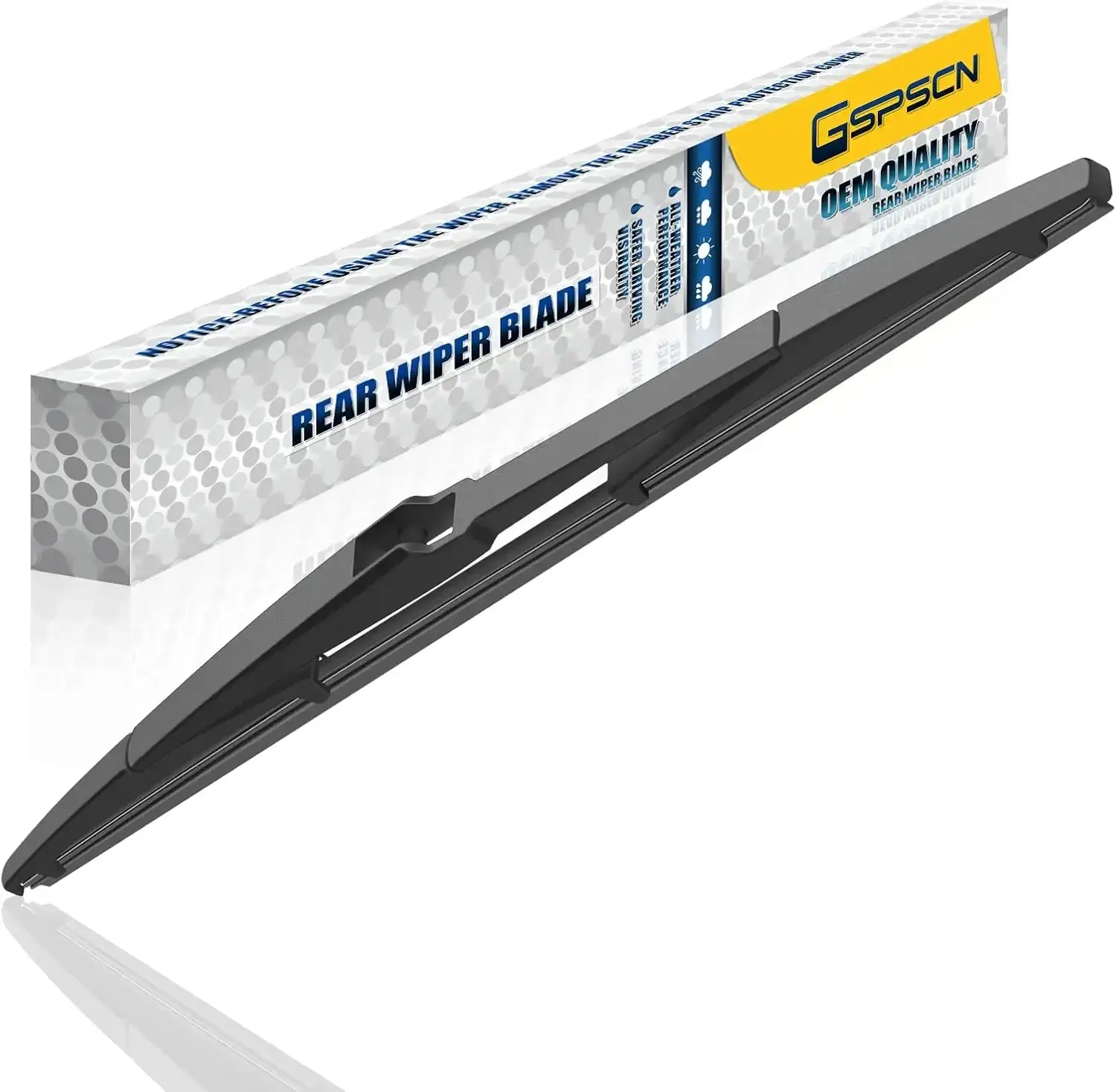14" Rear Wiper Blade,Replacement Back Windshield Wiper for Kia Rondo 12-07 Spectra 09-05 /Lexus RX330 06-04 RX350 09-07 RX400h 08-06 /Mitsubishi Endeavor 09-04 /Hyundai Starex 2019 (H352/14-A)