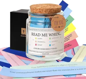 2026 Inspirational Bible Verses: Strength and Hope for Every Emotion and Situation ， Bottles Bible Verse Jar