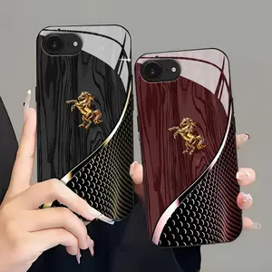 Suitable for [iPhone 16e] high-end phone case🤩， high-end patterns，lucky Horse, bringing you good fortune，multiple colors available,  drop-resistant and fingerprint-proof YM99