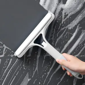 3-in-1 Glass Cleaner Scraper Squeegee Scrubber Spray in One Design for Home Windows Mirrors Car Windscreen Efficient Cleaning Tool