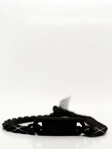 Black Bracelet - Stylish Unisex Luxury Wrist Accessory for Men & Women Timeless Elegant Design Versatile Everyday Wear