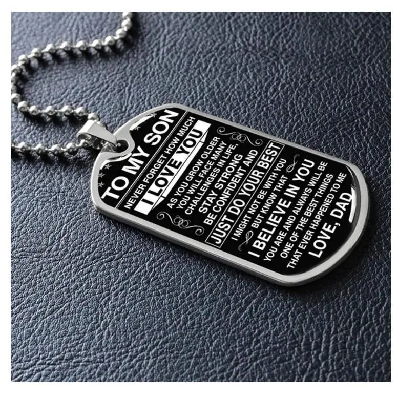 Steel colored drop glue necklace A style