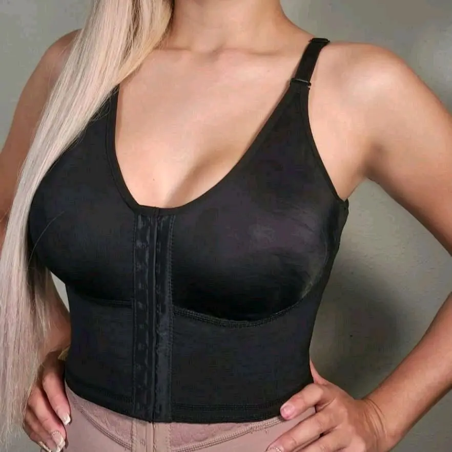 Brasiel Post-Operation Colombian Faja for Ladies - Comfortable & Supportive Post-Surgery Recovery Garment Shapewear Womenswear Compression
