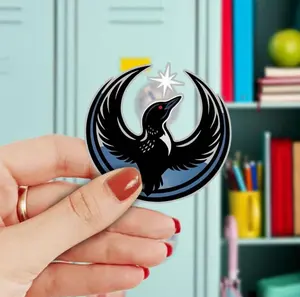 Minnesota Rebel Alliance Sticker, MN State Bird Loon Protest Sticker, Progressive Minnesota Gift, Laptop Water Bottle Decal