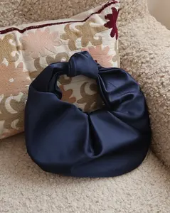 SATIN KNOT BAG