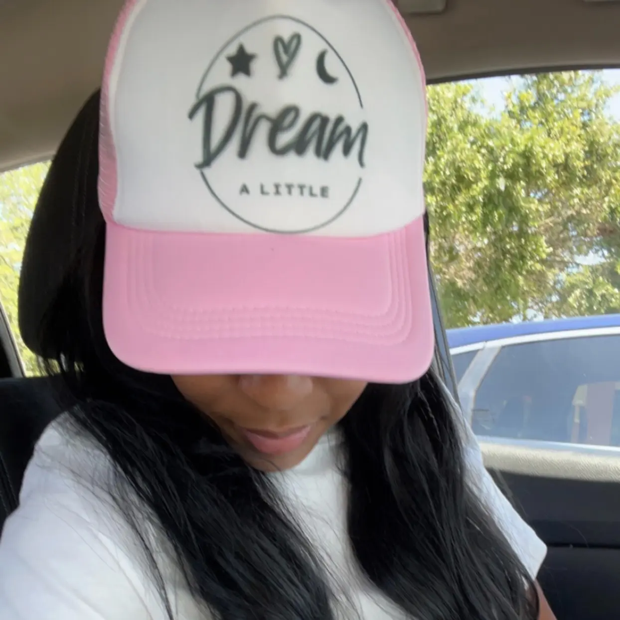 Dream a little logo hat