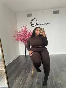 Luxe Leisure Mock-neck Leggings Set