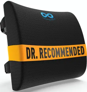 Everlasting Comfort Lumbar Support Pillow - Memory Foam Back Cushion for Chair, Car, Couch - Promotes Better Posture, Back Pain Relief Everlasting Comfort Lumbar Support Pillow - Memory Foam Back Cushion for Chair, Car, Couch - Promotes Better Posture, Back Pain Relief