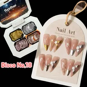 FlexOne 9 watercolor Pat Pat Ombre Gel Set palette or Nail Art ombre gel nail gel painting thick gel