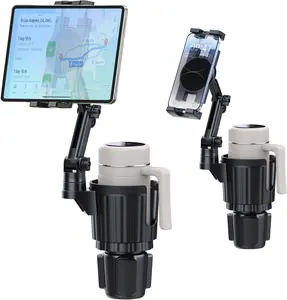 Cup Holder Tablet Mount, Ipad Cup Holder  Mount with Adjustable Arm for Tablet  3-13in iPad Pro Air Mini, Fire,  15, Galaxy S24 Z Fold 5