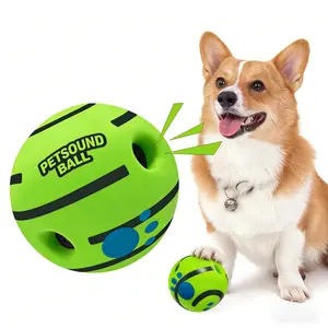 Pet Dental Toy Ball, Battery-Free Noisemaking Dog Ball, Durable Material, Washable, Attracts Pet Attention, Helps Burn Pet Energy