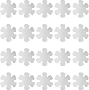 Transparent Non-Slip Bathtub Stickers, 20 PCS Safety Strips Bath Tub Stickers, Appliques Peel Prevent Slipping Grips for Floor Stand