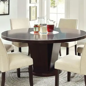 Round Clear Table Protector 42" Round 2mm Thick Scratch Resistant Clear Plastic Table Cover Dining Room Table Top Protector