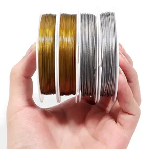 1roll/lot Stainless Steel Wire Resistant Strong Line Beading Wire For Jewelry Making Accessories