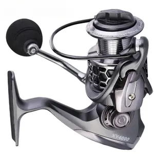 Sougayilang Spinning Fishing Reels 13+1BB Light Weight Ultra Smooth Metal Aluminum Fishing Reel with Free Spool