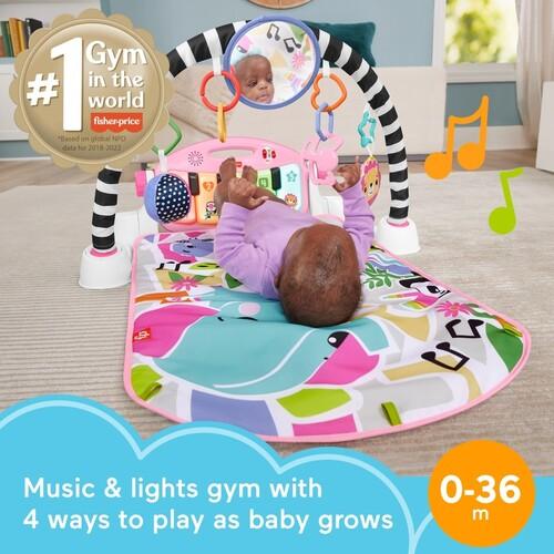 Fisher Price - Glow and Grow Kick & Play Piano Gym, Pink  [Collectible Figurine/Statue/Bust]