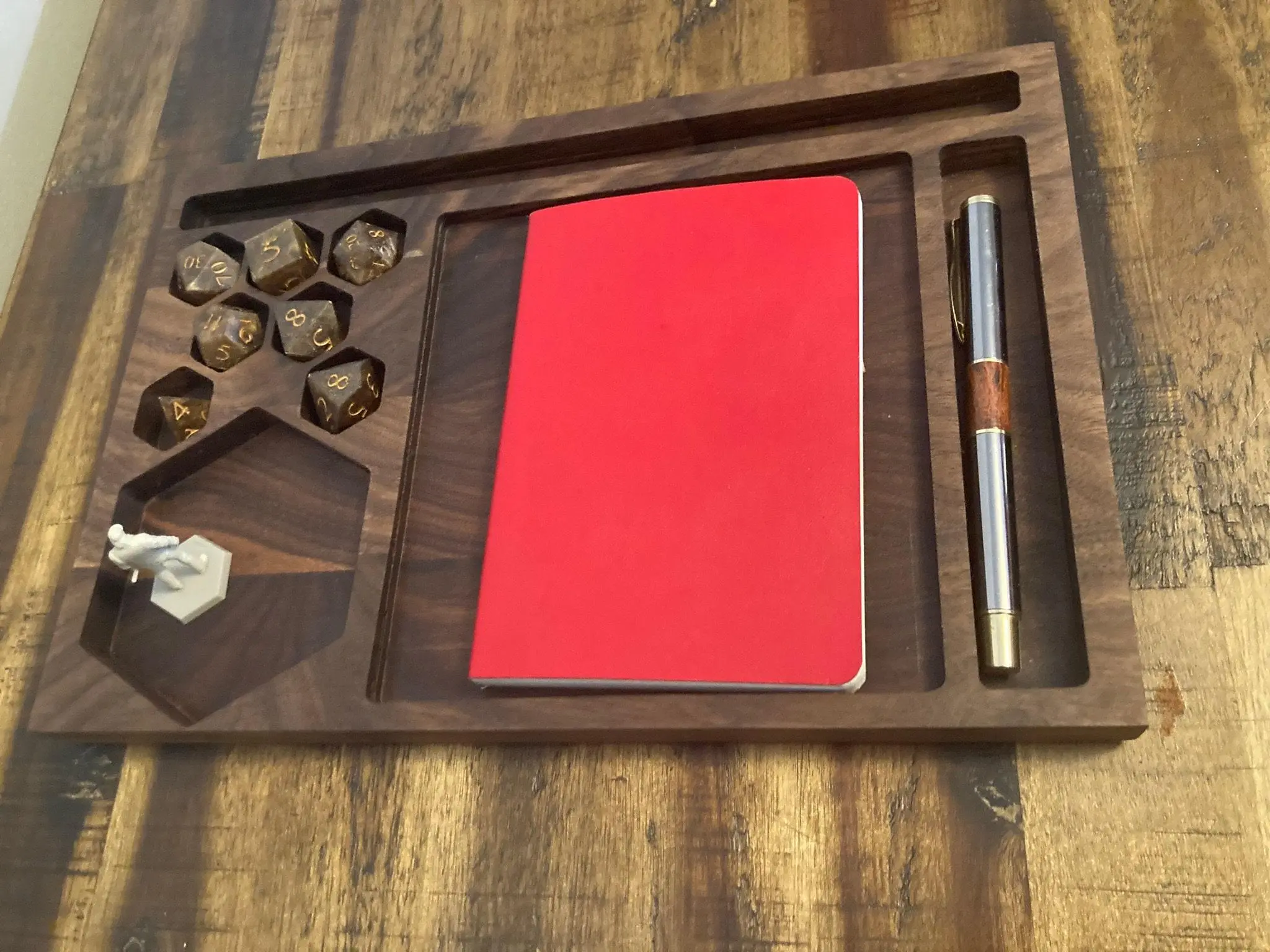 RPG Dice Tray and Organizer, Tabletop RPG Accessories, DnD Dice Tray, Gift for Dungeon Master, Gift for DnD fan