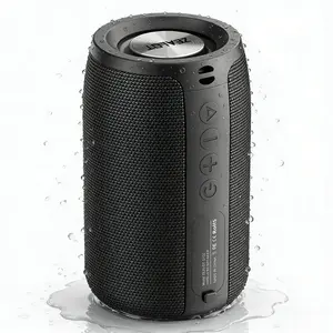 ZEALOT Small Speaker, 10W Hi-Fi Bass & IPX5 Waterproof, Clear Sound & TF/USB/AUX, Long Playtime, Great Bluetooth-compatible Speaker for Office Travel Outdoor Home.