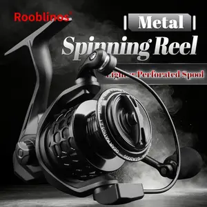 Rooblinos GTA3 Spinning Reel – 17.5LBS Carbon Drag, Full Metal Gears, Waterproof. Saltwater & Freshwater Compatible. Durable, Precise, Smooth, All‑Environment Fishing Reel for Serious Anglers. High Performance, Corrosion Resistant, Premium Build