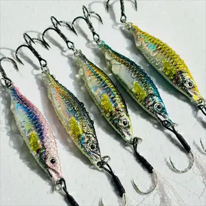 10pcs/5pcs Sinking Lure Bait Set Artificial Hard Bait for Trolling Crankbait Design Treble Hook Freshwater Seawater Saltwater Fishing Lures