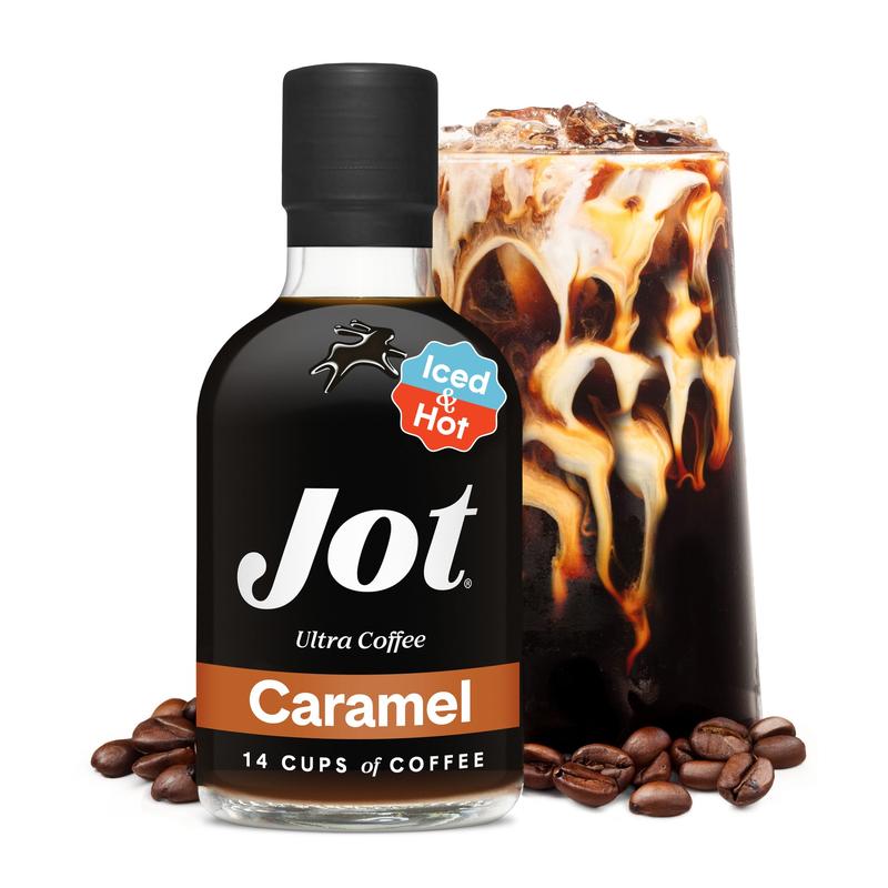 Jot Ultra Coffee Concentrate - Makes 14+ Cups Iced or Hot Coffee in Seconds - 150mg Caffeine, Fresh-Brewed, Premium Coffee