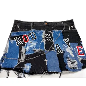 Customized Denim Skirt