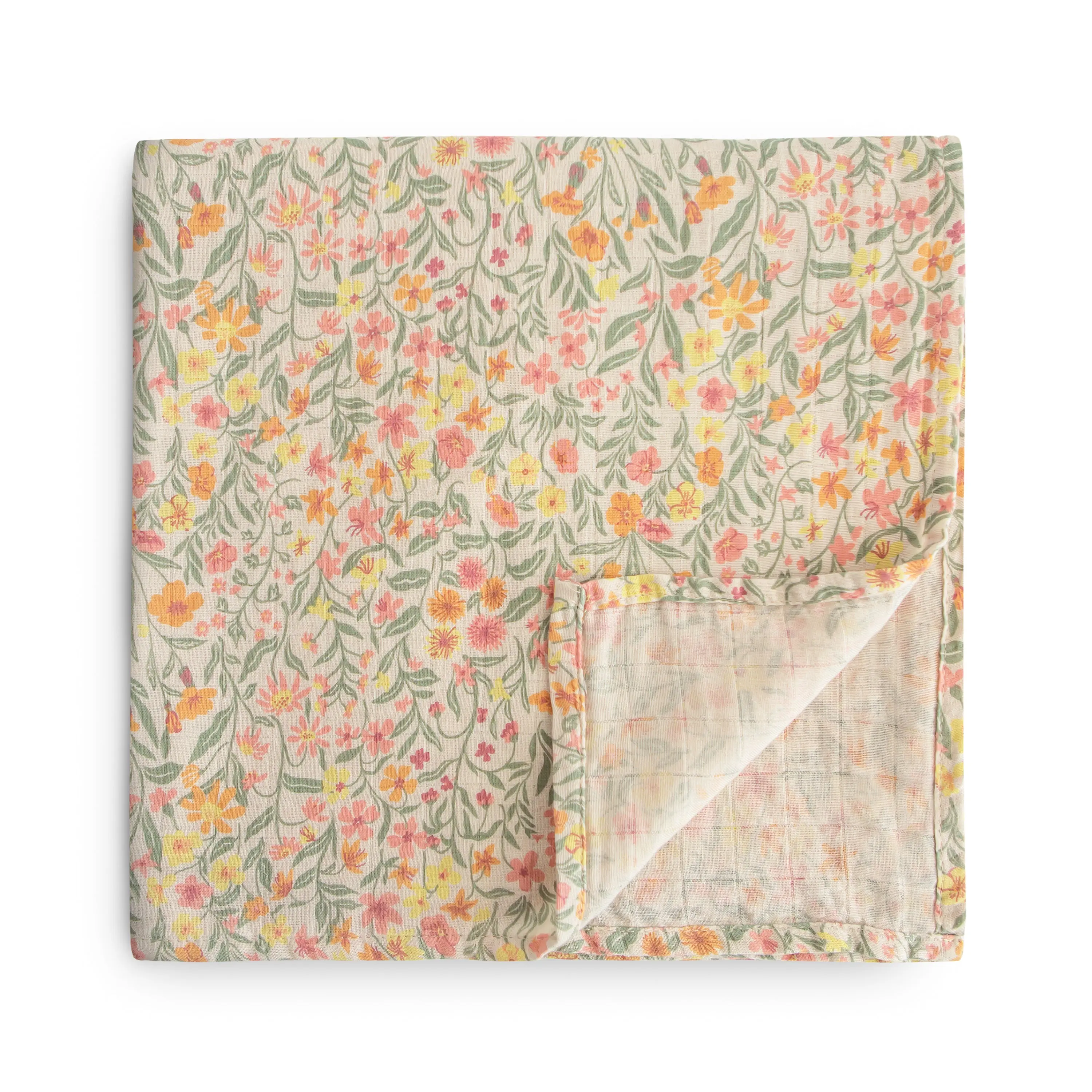 Organic Cotton Muslin Swaddle Blanket